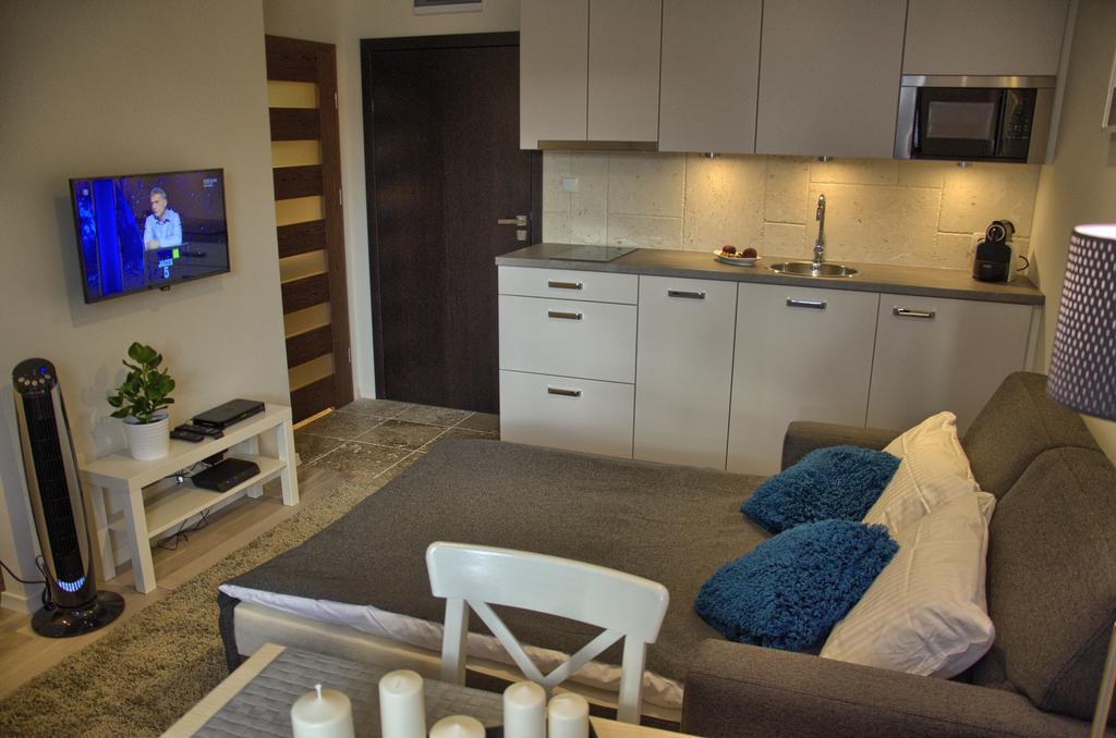 Tartaczna Deluxe Apartments غدانسك الغرفة الصورة