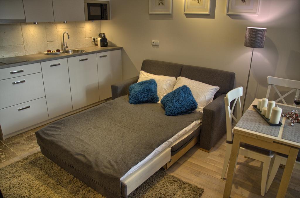 Tartaczna Deluxe Apartments غدانسك الغرفة الصورة